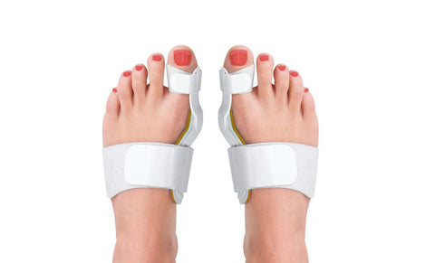 Medical-Grade Adjustable Bunion Toe Splint With Hinge (1-Pair)