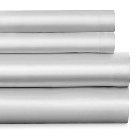 Cypress Luxury Linen Silky-Soft Satin Sheet Set (4-Piece)