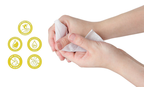 3-Pack of Fresh n Clean Antibacterial Wipes - Combats Germs and Viruses