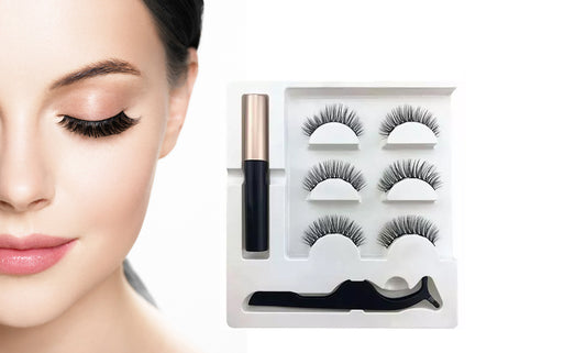 Professional Long Lasting Magnetic  Eyeliner and Eyelash Kit