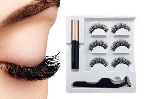 Professional Long Lasting Magnetic  Eyeliner and Eyelash Kit