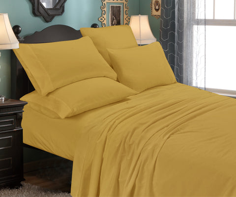 Luxurious Super Soft  Deep Pocket Premium Bed Sheet Set (6-Piece)