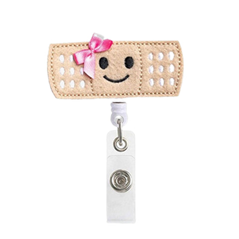 Retractable Badge Holder Clips for Professionals - Band-Aid