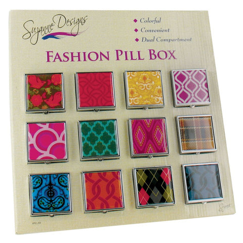 Suzanne Designs Fashion Pill Boxes