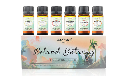 Island Gateway Pure  Aromatherapy Essential Oil Set (6-Piece)