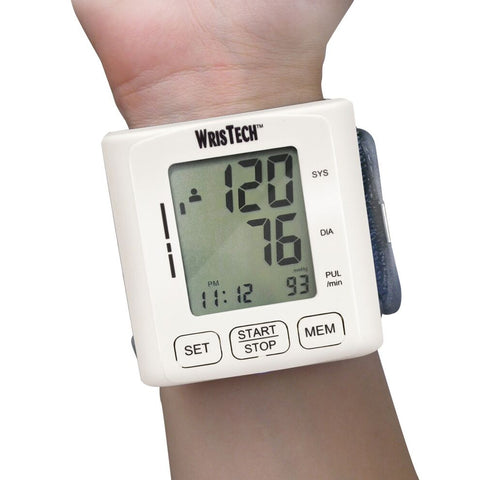 Adjustable Cuff Blood Pressure Monitor with Case
