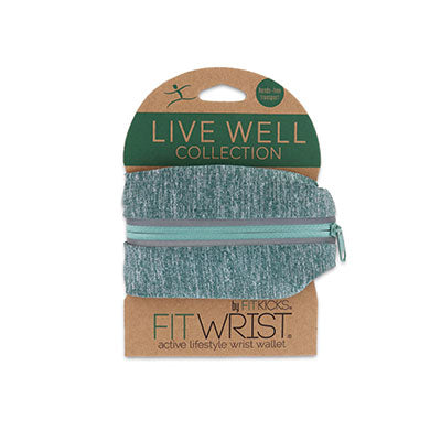 FITWRIST by FITKICKS®  LIVE WELL COLLECTION  active lifestyle wrist wallet