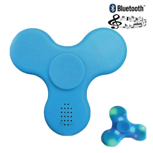Bluetooth Spinner with Speaker and LED