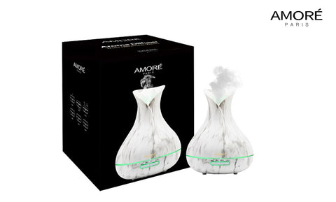 White Marble 300ml Ultrasonic Aroma Diffuser