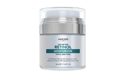 Anti-Aging Retinol 2.5% High Potency Natural And Organic Night Cream Moisturizer (1.7 Fl. Oz.)