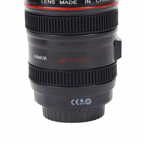 3-Pack: Mini Camera Lens Shot Coffee Tea Beverage Glasses