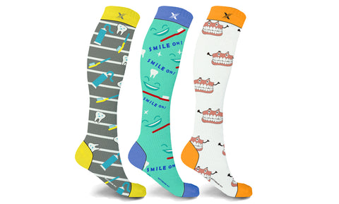 Pain-Relieving Socks for Dentists (3-Pairs)
