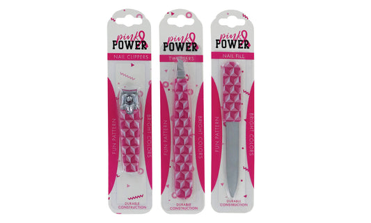 Breast Cancer Awareness Nail Care Set (3-Pack)