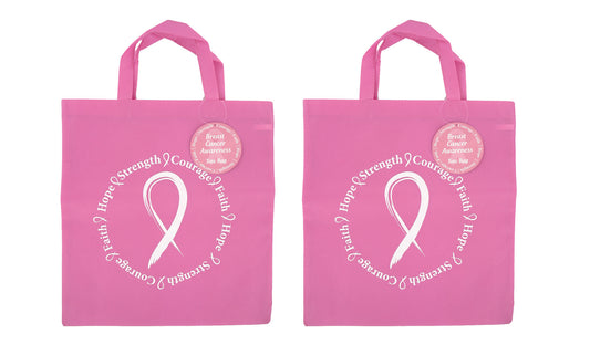 Breast Cancer Awareness Everyday Use Tote (2 or 4-Pack)
