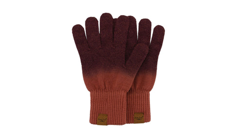 Women's Super Cozy Double Dipped Gradient Gloves With Touch Screen Tips