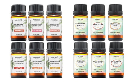 12-Pack: Pure Aromatherapy Therapeutic Grade Essential Oils Gift Set
