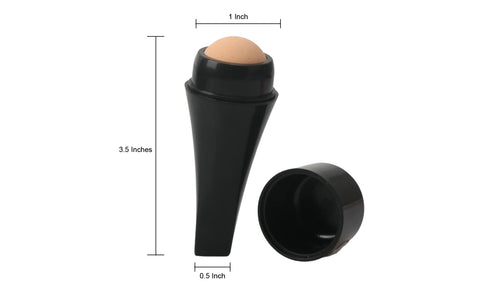 2-Pack: Oil Control Volcanic Face Roller Reusable Oil-Absorbing Facial Skincare Beauty Tool
