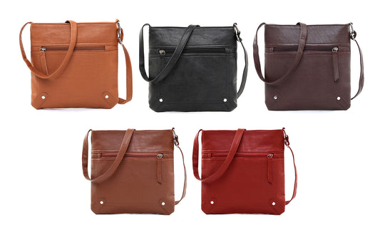 2-Pack: Trendy Unisex  Multifunctional Crossbody Messenger Bag