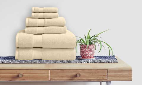 100% Organic Cotton  Bath Towel Set (6-Piece)