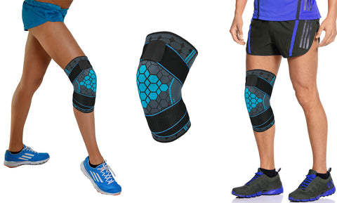 Stabilizing and Recovery Knee Compression Crossover Sleeve