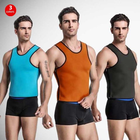 Men's Reversible Neoprene Slimming Sports Shirt