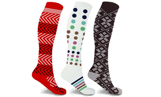 Patterned Compression Socks