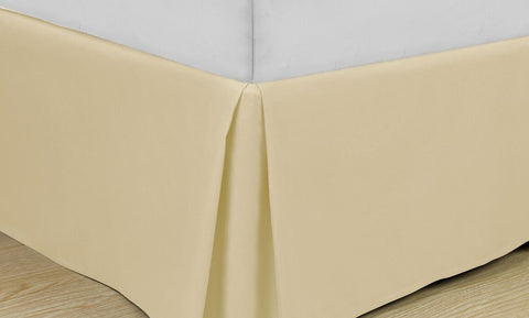 Pleated Easy-fit Microfiber 14-inch Drop Bedskirt