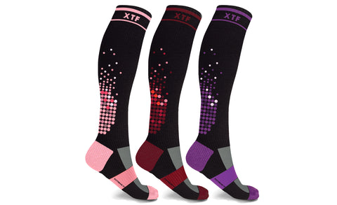 High-Intensity Run+ Compression Socks (6-Pairs)