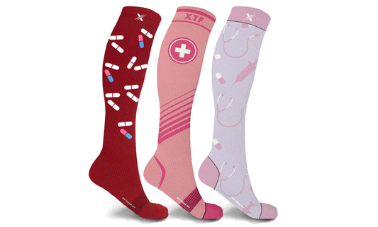 Energizing Socks for Medical Professionals (3-Pairs)