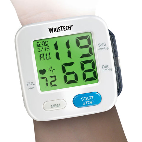 Color Changing Blood Pressure Monitor