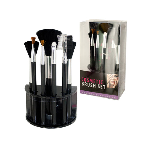 Cosmetic Brush Set With Stand