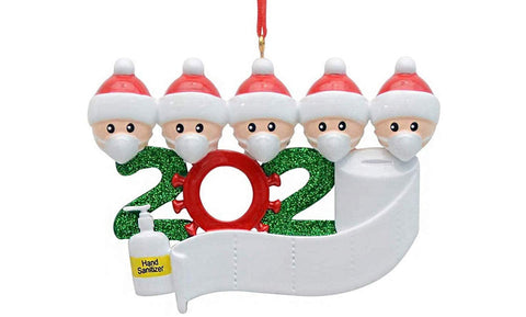 2020 Quarantine Family  Christmas Ornament Personalized Xmas Gifts