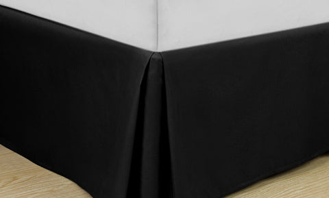 Pleated Easy-fit Microfiber 14-inch Drop Bedskirt