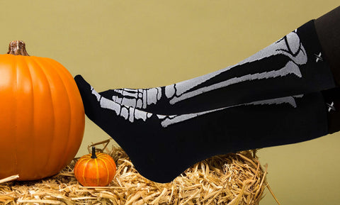 Halloween Themed Knee High Compression Socks (3-Pairs)