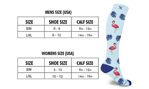 Unisex Fun and Expressive Compression Socks (3-Pairs)