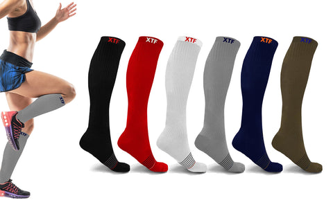 Sports Compression Socks (6-Pairs)