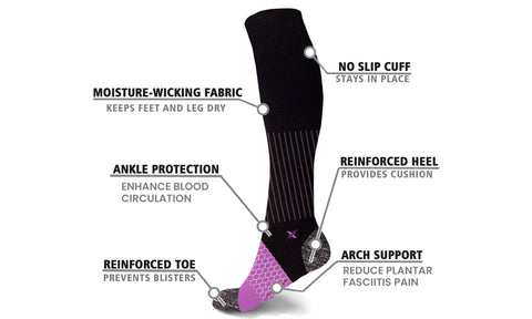 Anti Fatigue Pain Relief Travel Socks