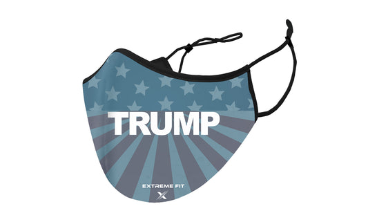 Support For Trump Two-Layer Reusable Face Mask With Adjustable Earloop (3-Pack)