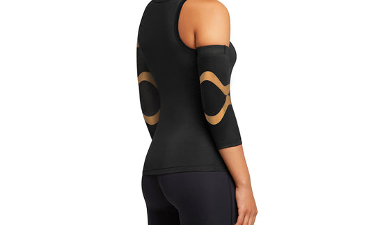 Copper Compression Support And Recovery Elbow Sleeve For Men And Women