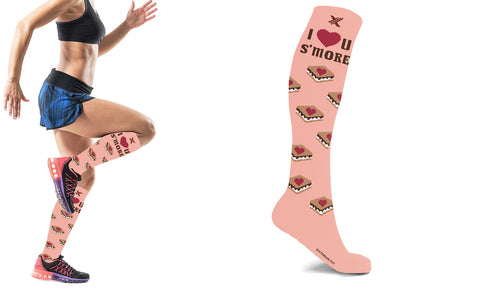 Smore Knee High Compression Socks (1-Pair)
