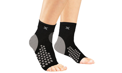 Targeted Pain Relief  Ankle Compression Support Sleeves (1-Pair)