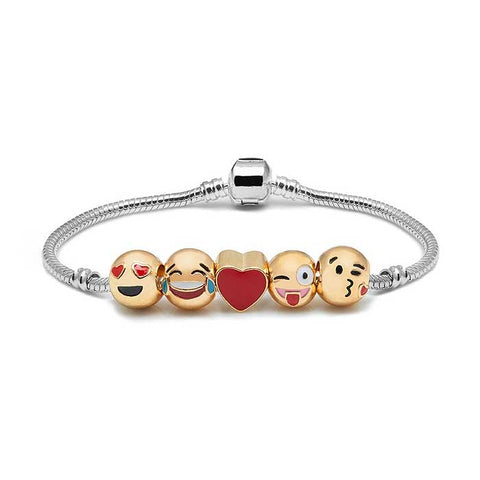 Emoji Charm Bracelets