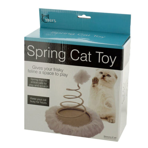 Furry Spring Cat Toy