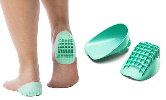 Support and Recovery Silicone Heel Cups (1-Pair)