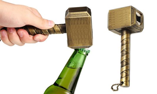 Thor Love and Thunder Hammer Mjolnir Inspired Bottle Opener