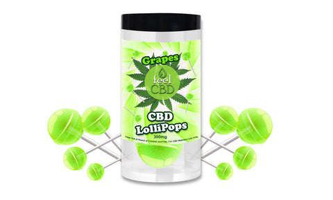 300 mg CBD Lollipops by feelCBD