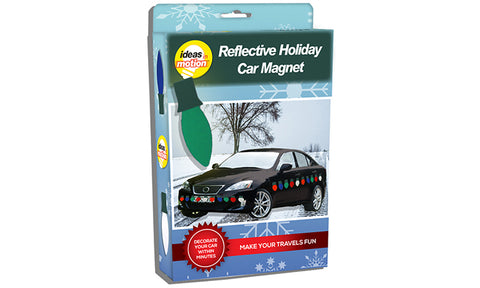 Reflective Holiday Car Magnets