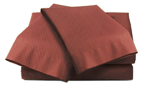 4-Piece Set: Super-Soft 1600 Series Diamond Embossed Bed Sheet