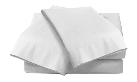 4-Piece Set: Super-Soft 1600 Series Diamond Embossed Bed Sheet