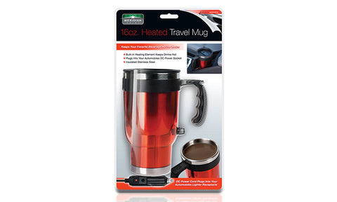 16 OZ 12 Volt Heated Travel Mug